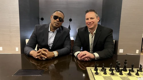 Jeff Barnes with Master P